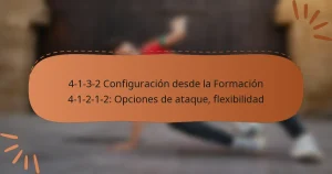 4-1-3-2 Configuración desde la Formación 4-1-2-1-2: Opciones de ataque, flexibilidad